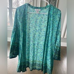 Kimono / Beach Cover Up 🩵 Teal / Periwinkle / Seafoam / Turquoise